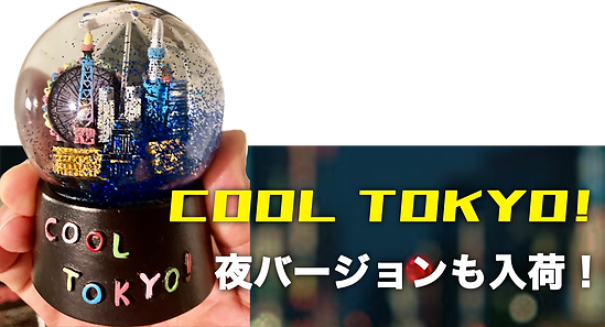 夜のスノードーム